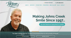 Desktop Screenshot of lifetimesmiles.com